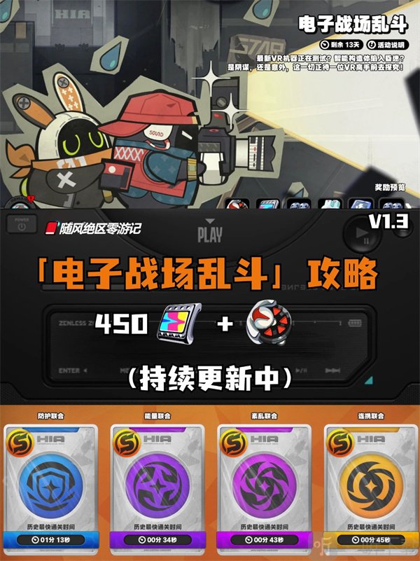 绝区零电子战场活动玩法攻略 第四天乱斗解析
