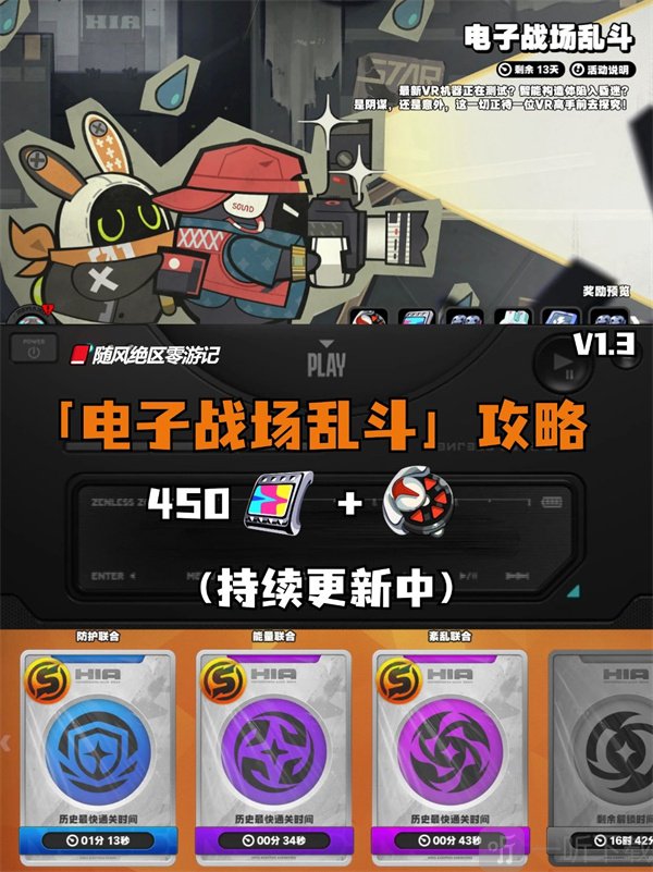 绝区零电子战场乱斗活动攻略 第三天挑战