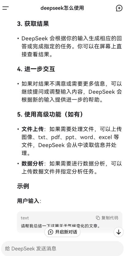 DeepSeek智能助手