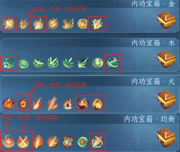 逆水寒手游转元凝丹内功筛选技巧