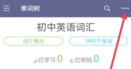 词汇树思维导图