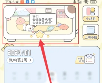 口袋周计划打卡