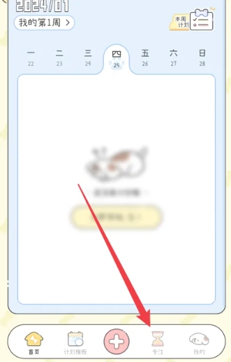 口袋周计划打卡