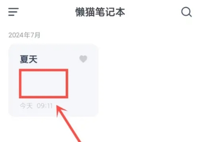 懒猫笔记本日记