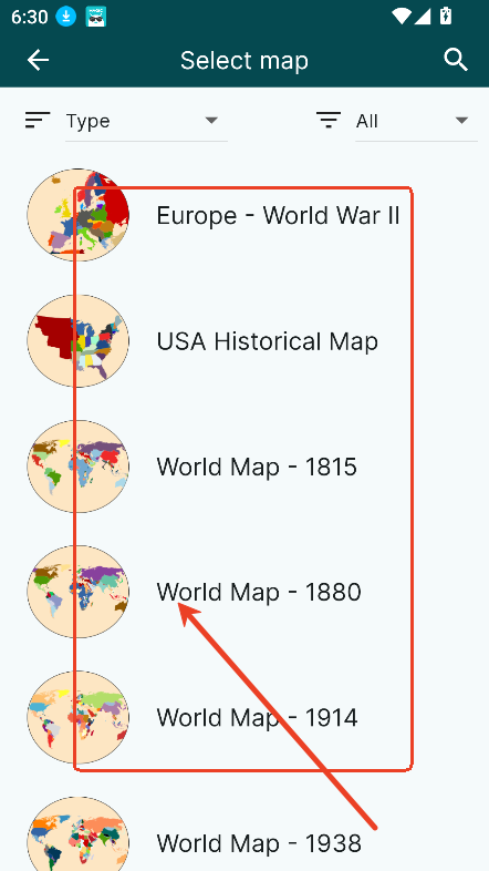 mapchart