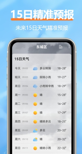 舒云天气预报