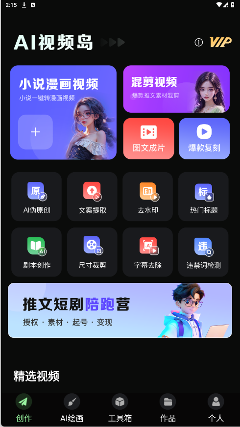 AI视频岛