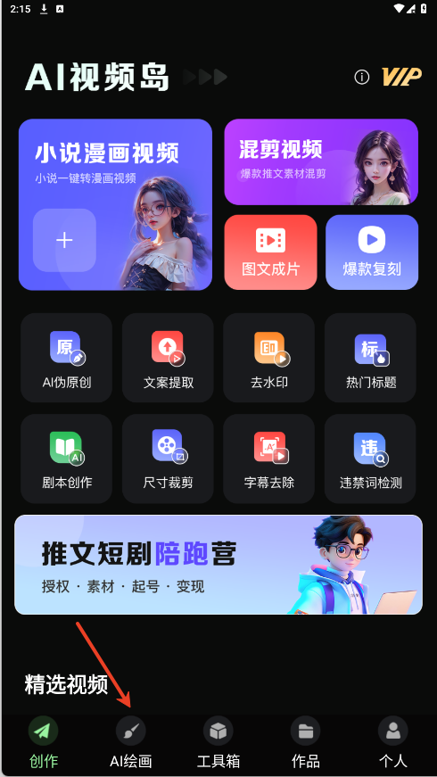 AI视频岛