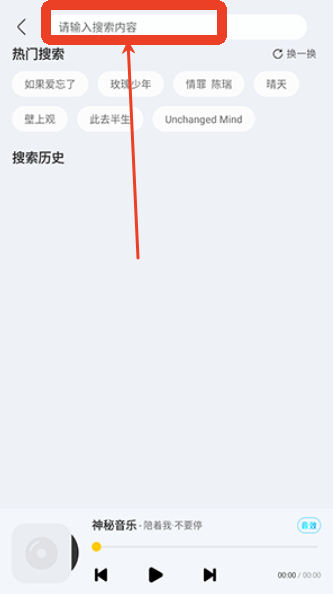 神秘音乐播放器